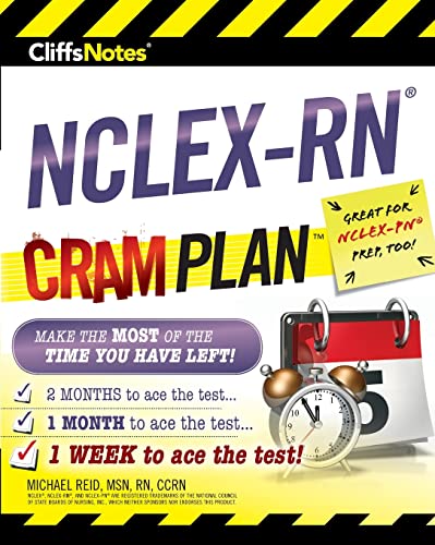 Beispielbild fr CliffsNotes NCLEX-RN Cram Plan zum Verkauf von SecondSale