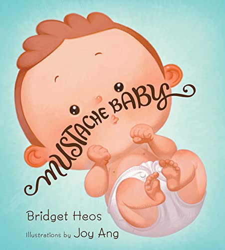 Stock image for Mustache Baby Lap Board Book for sale by ThriftBooks-Dallas