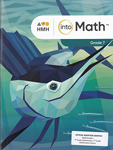 Stock image for HMH into Math, Grade 7: Consumable Student Workbook, Units 1-6, Modules 1-15 (2020 Copyright) for sale by ~Bookworksonline~