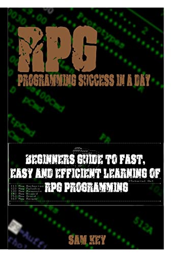 9781329502932: Rpg Programming Success in A Day