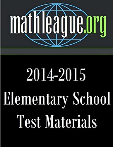 Stock image for Elementary School Test Materials 20142015 for sale by PBShop.store US