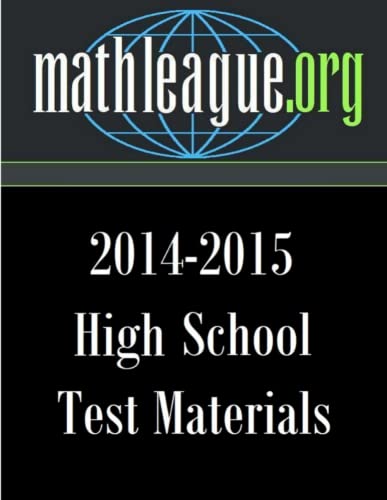 Stock image for High School Test Materials 20142015 for sale by PBShop.store US