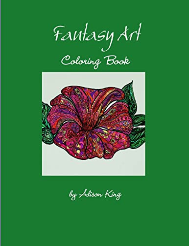 Beispielbild fr Fantasy Art Coloring Book zum Verkauf von Lucky's Textbooks