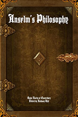 Imagen de archivo de Anselm's Philosophy a la venta por PBShop.store US