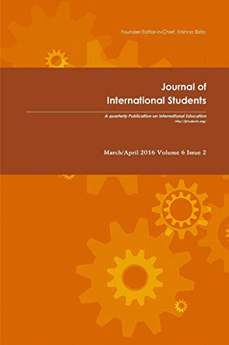 Beispielbild fr Journal of International Students 2016 Vol 6 Issue 2 zum Verkauf von Lucky's Textbooks