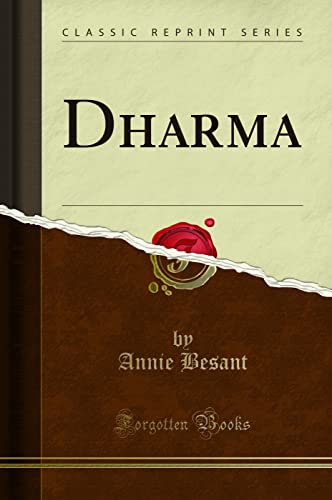 9781330020586: Dharma (Classic Reprint)