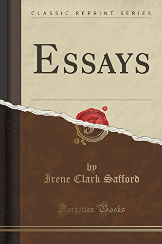 Imagen de archivo de Essays Classic Reprint a la venta por PBShop.store US