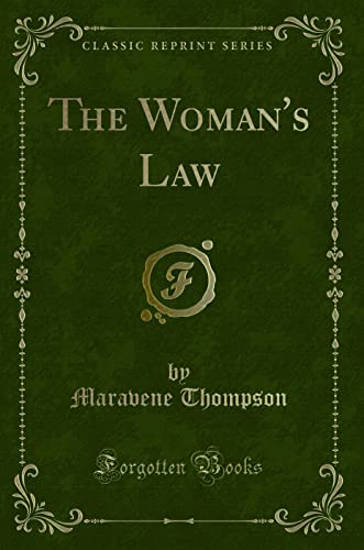 Stock image for The Woman's Law Classic Reprint for sale by PBShop.store US