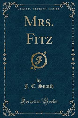 9781330917954: Mrs. Fitz (Classic Reprint)