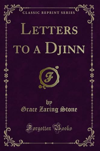 Beispielbild fr Letters to a Djinn Classic Reprint zum Verkauf von PBShop.store US