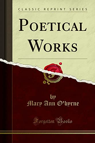 Stock image for Poetical Works Classic Reprint for sale by PBShop.store US