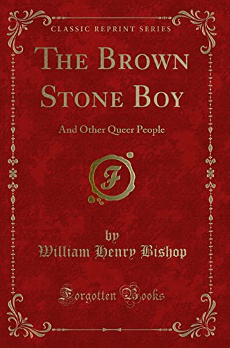 Imagen de archivo de The Brown Stone Boy And Other Queer People Classic Reprint a la venta por PBShop.store US