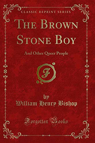 Stock image for The Brown Stone Boy And Other Queer People Classic Reprint for sale by PBShop.store US