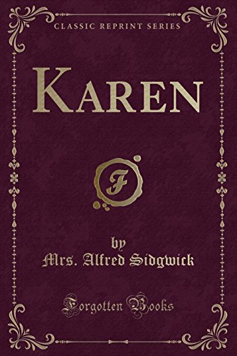 Beispielbild fr Karen Classic Reprint zum Verkauf von PBShop.store US