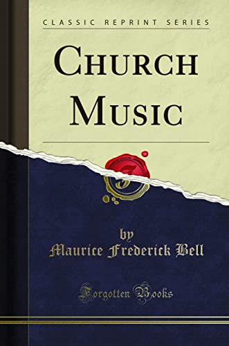 9781331394839: Church Music (Classic Reprint)
