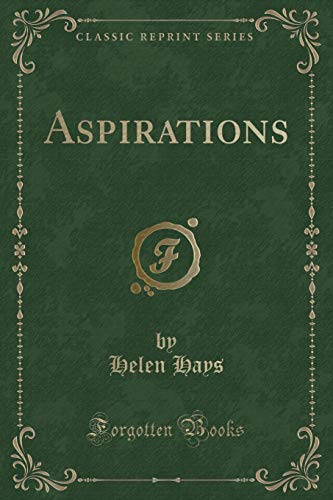 Beispielbild fr Aspirations (Classic Reprint) zum Verkauf von Reuseabook