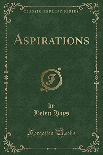 Imagen de archivo de Aspirations (Classic Reprint) a la venta por Reuseabook