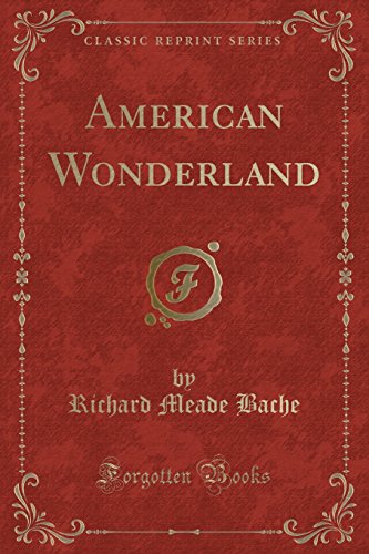 Stock image for American Wonderland Classic Reprint for sale by PBShop.store US