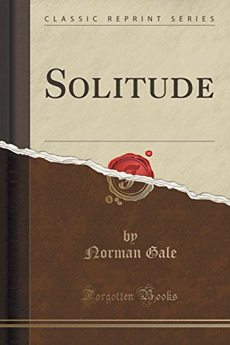 Imagen de archivo de Solitude Classic Reprint a la venta por PBShop.store US