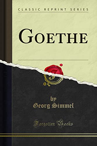 9781332629268: Goethe (Classic Reprint)