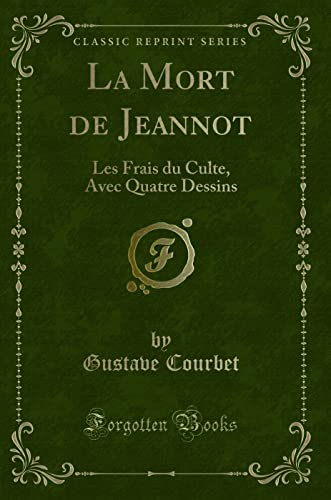 Stock image for La Mort de Jeannot for sale by PBShop.store US