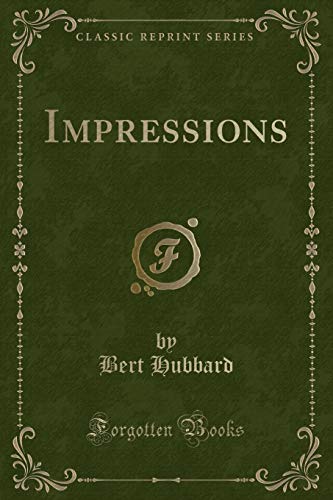 Stock image for Impressions Classic Reprint for sale by PBShop.store US