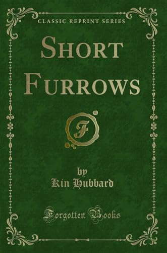 Imagen de archivo de Short Furrows Classic Reprint a la venta por PBShop.store US