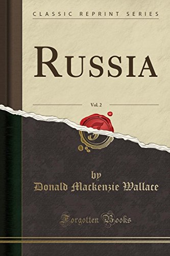 Stock image for Russia, Vol 2 Classic Reprint for sale by PBShop.store US