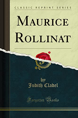 Imagen de archivo de Maurice Rollinat Classic Reprint a la venta por PBShop.store US