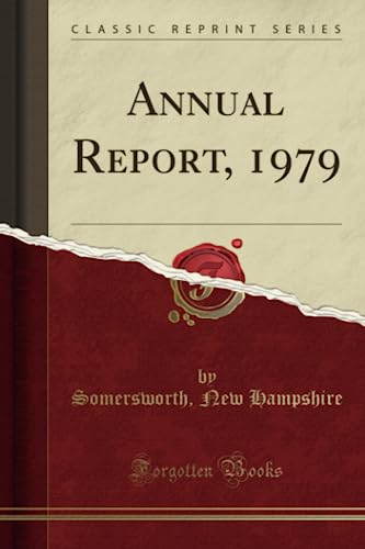 9781333207366: Annual Report, 1979 (Classic Reprint)