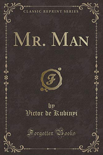 Beispielbild fr Mr Man Classic Reprint zum Verkauf von PBShop.store US