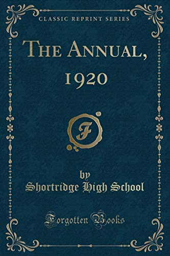 9781333391249: The Annual, 1920 (Classic Reprint)