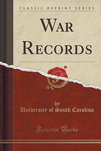 Stock image for War Records Classic Reprint for sale by PBShop.store US