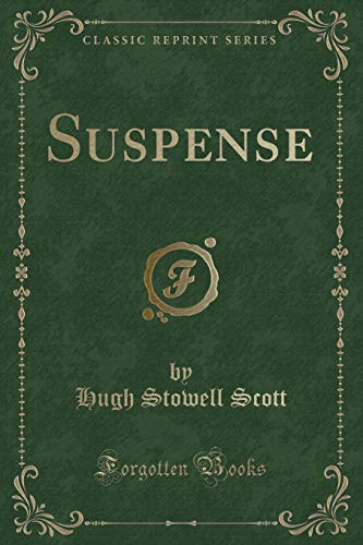 Beispielbild fr Suspense Classic Reprint zum Verkauf von PBShop.store US