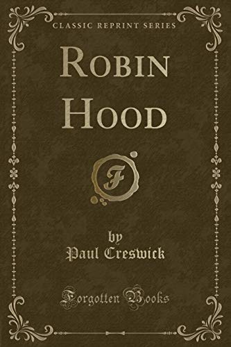 9781333562045: Robin Hood (Classic Reprint)