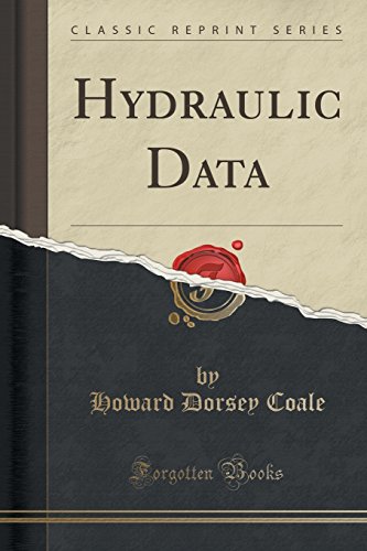 Stock image for Hydraulic Data Classic Reprint for sale by PBShop.store US
