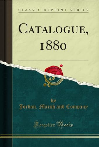 Stock image for Catalogue, 1880 (Classic Reprint) for sale by PBShop.store US