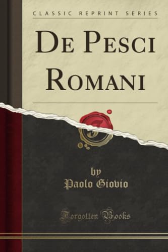 Beispielbild fr De Pesci Romani (Classic Reprint) zum Verkauf von Buchpark