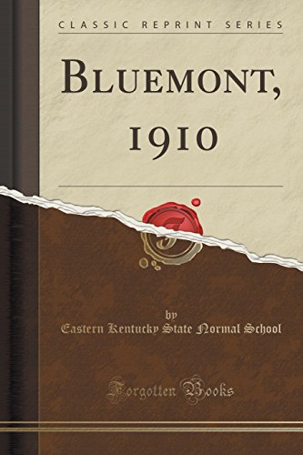 Imagen de archivo de Bluemont, 1910 Classic Reprint a la venta por PBShop.store US