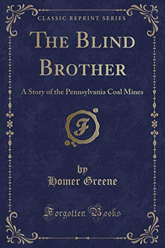 Imagen de archivo de The Blind Brother A Story of the Pennsylvania Coal Mines Classic Reprint a la venta por PBShop.store US