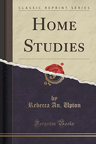 Beispielbild fr Home Studies Classic Reprint zum Verkauf von PBShop.store US