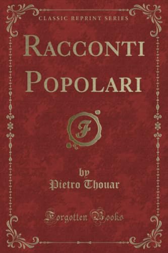 Stock image for Racconti Popolari Classic Reprint for sale by PBShop.store US