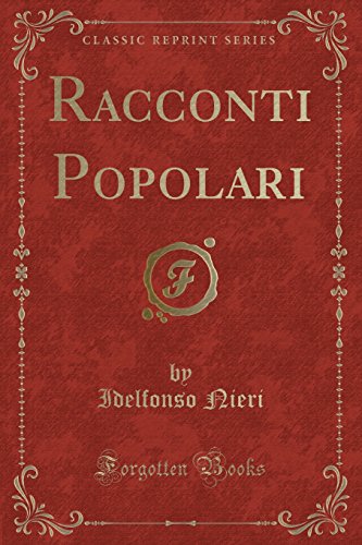 Imagen de archivo de Racconti Popolari Classic Reprint a la venta por PBShop.store US