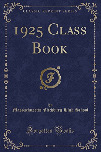 Beispielbild fr 1925 Class Book Classic Reprint zum Verkauf von PBShop.store US