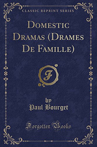Stock image for Domestic Dramas Drames De Famille Classic Reprint for sale by PBShop.store US