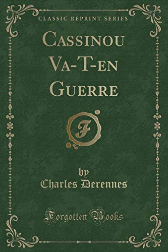 Beispielbild fr Cassinou VaTen Guerre Classic Reprint zum Verkauf von PBShop.store US