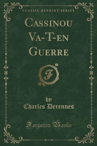 Stock image for Cassinou VaTen Guerre Classic Reprint for sale by PBShop.store US