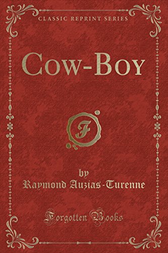 Imagen de archivo de CowBoy Classic Reprint a la venta por PBShop.store US