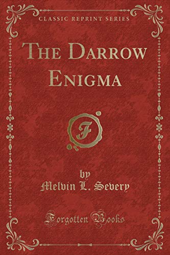 Imagen de archivo de The Darrow Enigma Classic Reprint a la venta por PBShop.store US