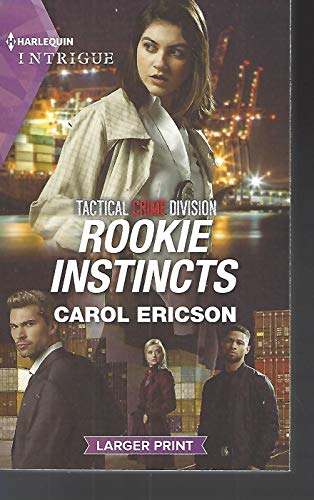 Beispielbild fr Rookie Instincts Large Print (Tactical Crime Division) zum Verkauf von Better World Books